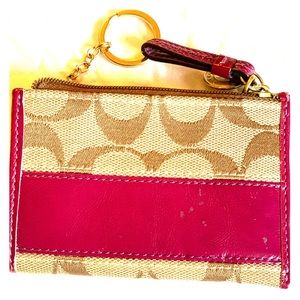 Key Chain Coach Wallet